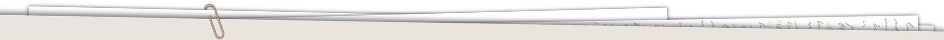 angled lines to look like paper with a paperclip, decorative image.